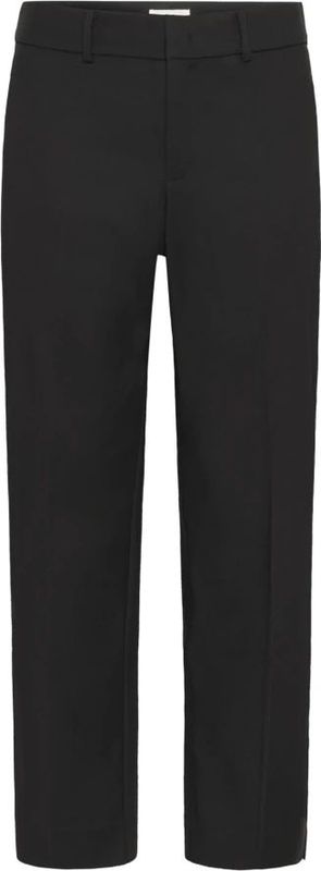 Part Two - Broek - Zwart - Rechttoe-rechtaan met Elastische Tailleband
