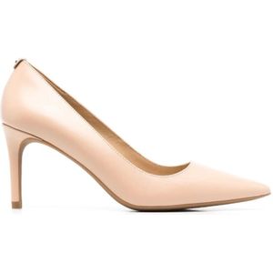 Michael Kors, Dames, Schoenen, Beige, Maat: 38 1/2 EU Leer,