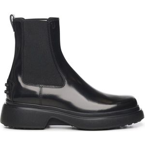 Tod's, Dames, Schoenen, Zwart, Maat: 38 1/2 EU Leer,