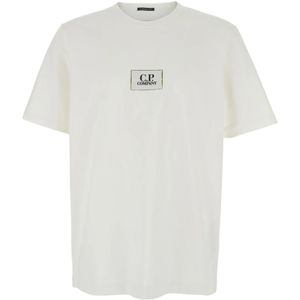 C.p. Company, Heren, Tops, Wit, Maat: S Katoen,
