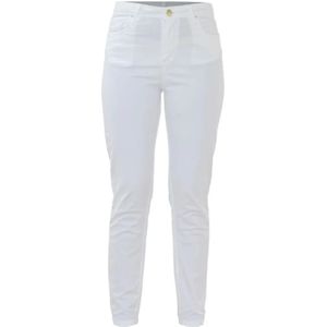 Kocca, Dames, Jeans, Wit, Maat: W25 Katoen,