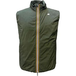 K-Way, Heren, Jassen, Groen, Maat: S Nylon,