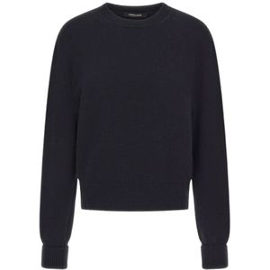 Roberto Cavalli, Dames, Truien, Zwart, Maat: XS Wol,