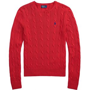 Ralph Lauren, Dames, Truien, Rood, Maat: S Katoen,