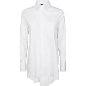 F.It, Dames, Blouses & Shirts, Wit, Maat: 2XS