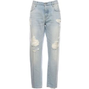Don The Fuller, Dames, Jeans, Blauw, Maat: W29 Katoen,
