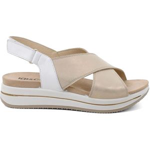Igi&Co, Dames, Schoenen, Beige, Maat: 36 EU Leer,