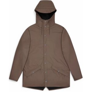 RAINS - A-Line Jacket - Waterdichte Jas - Kastanje - Polyester
