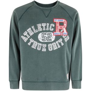 Roy Roger's, Heren, Sweatshirts & Hoodies, Grijs, Maat: L Katoen,