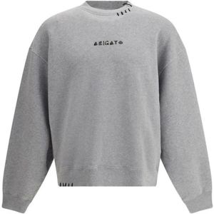 Axel Arigato - Loops Sweatshirt - Grijs - Katoen - Oversized Pasvorm