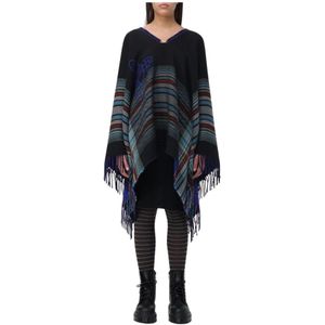 Vivienne Westwood, Dames, Jassen, Zwart, Maat: ONE Size Wol,