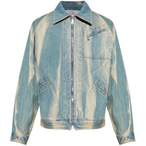 Vivienne Westwood, Heren, Jassen, Blauw, Maat: M Denim,