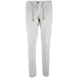 Eleventy, Heren, Broeken, Beige, Maat: W32 Corduroy,