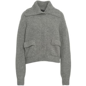 Liu Jo, Dames, Truien, Grijs, Maat: M