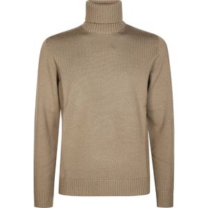 Drumohr, Heren, Truien, Beige, Maat: S Wol,
