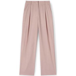 Motivi, Dames, Broeken, Roze, Maat: 2XS Viscose,