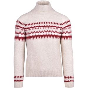 Eleventy, Heren, Truien, Beige, Maat: L Zijde,