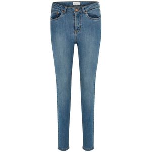 Gestuz, Dames, Jeans, Blauw, Maat: 4XS L30 Katoen,