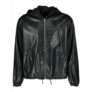 Prada, Heren, Jassen, Zwart, Maat: L