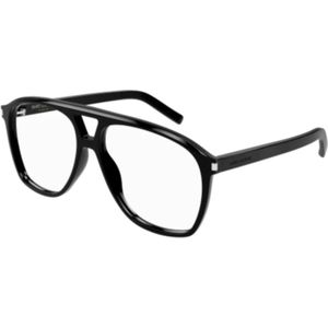 Saint Laurent - SL 596 Dune Opt - Optische Monturen - Zwart - Acetaat - Piloot