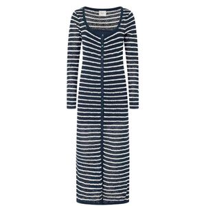 Pepe Jeans - Frances - Lange Jurk - Gestreept - Met Lange Mouwen