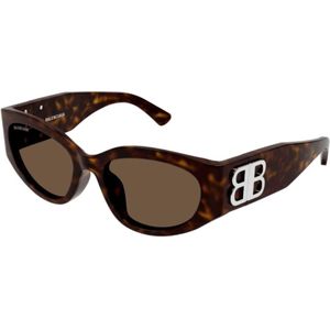 Balenciaga - Zonnebril - Bruin - 55 MM