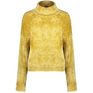 Herno, Dames, Truien, Geel, Maat: M Viscose,