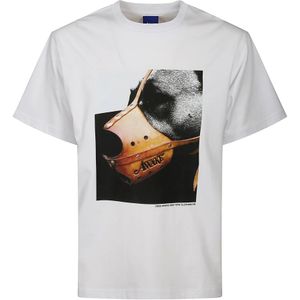 Awake NY, Heren, Tops, Wit, Maat: XL Nylon,