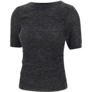 A. Roege Hove, Dames, Truien, Grijs, Maat: S Wol,