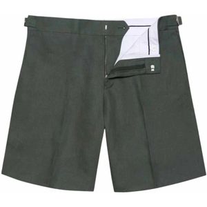 Orlebar Brown, Heren, Korte broeken, Groen, Maat: W34 Linnen,