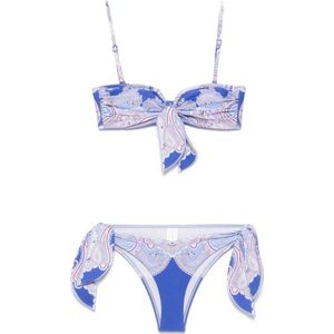 Zimmermann, Dames, Badkleding, Blauw, Maat: S Polyamide,