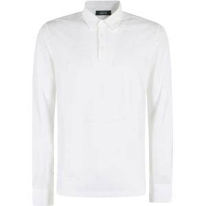 Zanone, Heren, Tops, Wit, Maat: L Katoen,