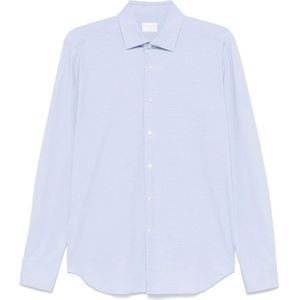 Xacus, Heren, Overhemden, Blauw, Maat: 4XL