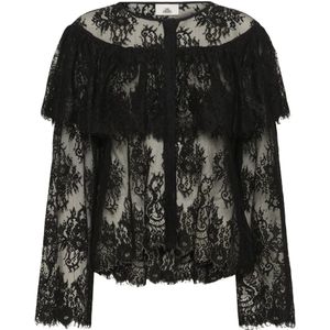 Karen by Simonsen, Dames, Blouses & Shirts, Zwart, Maat: XS