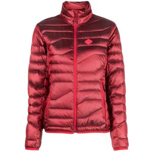 J.Lindeberg, Dames, Jassen, Rood, Maat: XS Nylon,