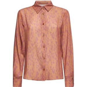 Silvian Heach, Dames, Blouses & Shirts, Veelkleurig, Maat: 2XS Satijn,