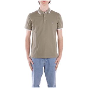 Fay, Heren, Tops, Groen, Maat: M Katoen,