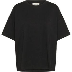 My Essential Wardrobe, Dames, Tops, Zwart, Maat: M/L Katoen,