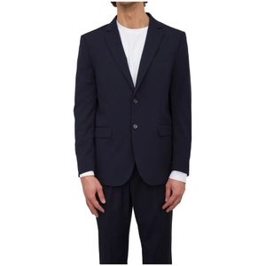 Antony Morato, Heren, Jassen, Blauw, Maat: S Viscose,