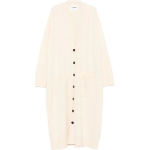 Jil Sander, Dames, Truien, Beige, Maat: XS