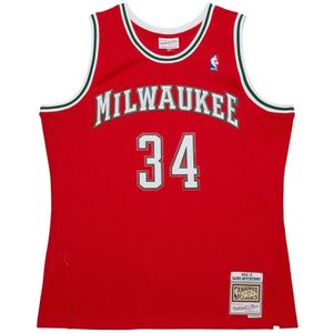 Mitchell & Ness, Heren, Sport, Rood, Maat: 2XL Jersey,