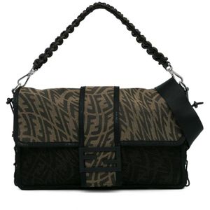 Fendi Vintage, Dames, Pre-owned, Bruin, Maat: ONE Size Leer,