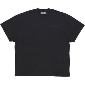 Carhartt Wip, Heren, Tops, Zwart, Maat: M Katoen,