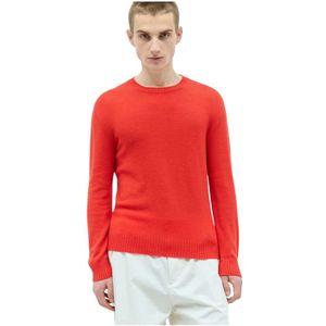 Jil Sander, Heren, Truien, Rood, Maat: L Wol,