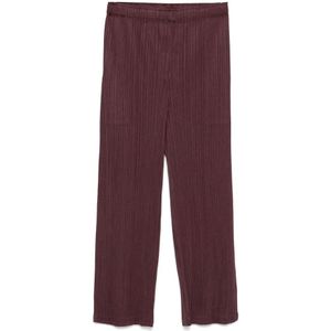 Issey Miyake, Dames, Broeken, Bruin, Maat: L