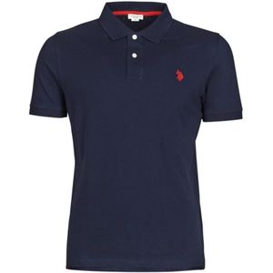 U.s. Polo Assn., Heren, Tops, Blauw, Maat: 3XL Katoen,