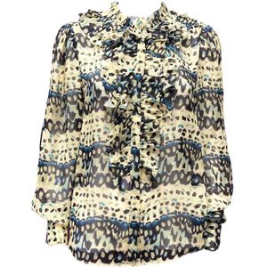 Ulla Johnson, Dames, Blouses & Shirts, Veelkleurig, Maat: L Zijde,