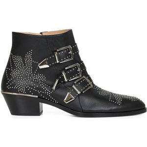 Chloé, Dames, Schoenen, Zwart, Maat: 38 1/2 EU