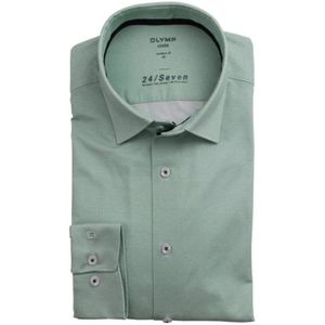 Olymp, Heren, Overhemden, Groen, Maat: 2XL Katoen,