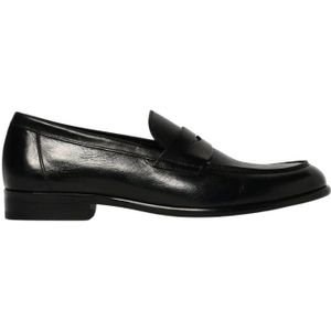 Doucal's, Heren, Schoenen, Zwart, Maat: 40 EU Leer,